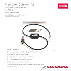 Cordona 421 Evo - tensometryczny czujnik quickshiftera - Aprilia RS660 2020- oraz  Tuono V4 RSV4 2017-